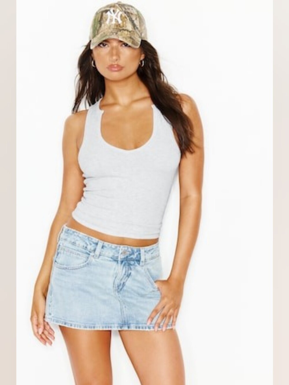 Garage Denim Skirt